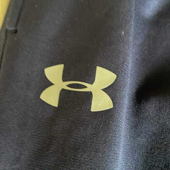 Men’s size small lightly fleece lined joggers in dark blue under armor - Picture 2 of 4
